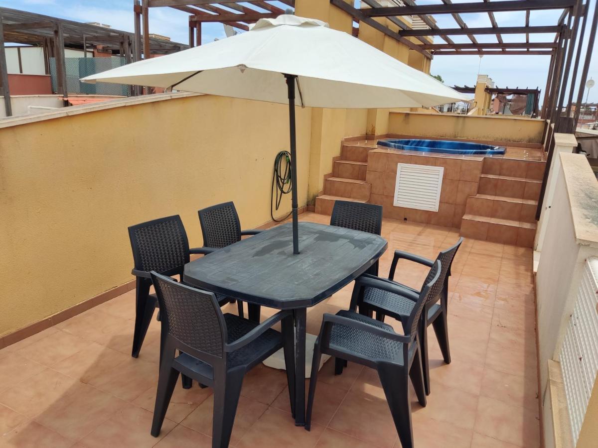 Atico Laguna Beach Con Jacuzzy Privado Vera Exterior foto